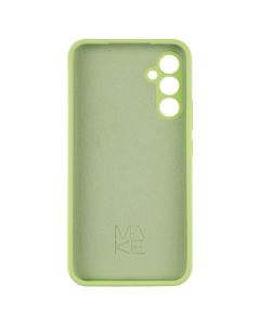 Чохол накладка для Samsung A34 Silicone MakeFuture Зелена (Lime)
