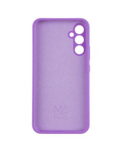 Чохол накладка для Samsung A34 Silicone MakeFuture Фіолетова (Violet)