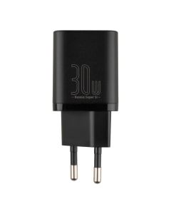 Зарядний пристрій Baseus Super Silicone PD30W (1USB-C) Чорний (Black)
