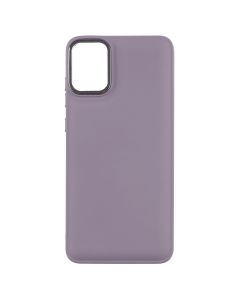 Чехол накладка для Samsung A05 WAVE Plump Case Фиолетовый (Черная смородина)