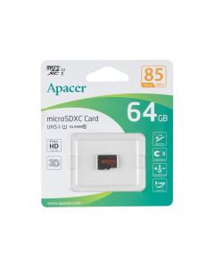 Карта пам'яті MicroSD Apacer 64Gb UHS-I U1 (R85MB/s)