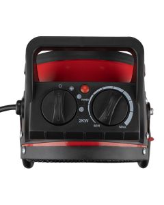 Теплова гармата Grunhelm РТС-2000S Чорна Червона (Black Red)