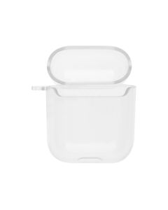 Чохол для навушників AirPods 1/2 Clear Case TPU Прозорий (Transparent)