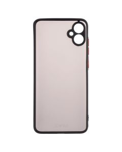 Чохол накладка для Samsung A05 Frame (Matte PC+TPU) MakeFuture Чорна (Black)