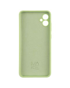 Чохол накладка для Samsung A05 Silicone MakeFuture Зелена (Light Green)