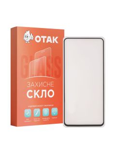 Захисне скло для Xiaomi Redmi 12t Чорне (Black)