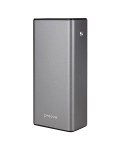 PowerBank 30000mAh Proove Metalskin 65W (для ноутбуків) Сірий (Grey)