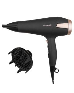 Фен ViLgrand VHD-2610TI Чорний (Black)