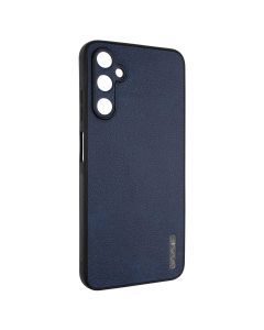 Чохол-накладка для Samsung A05s WAVE Leather Case Синя (Синий)