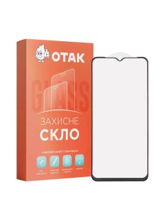 Захисне скло для ZTE Blade V40 Design 3D Чорне (Black)