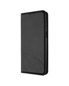 Чохол кейс для Motorola G14 DM Book Case Leather Чорний (Black)