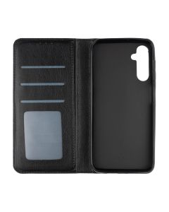 Чохол кейс для Samsung A24 DM Book Case Leather Чорний (Black)