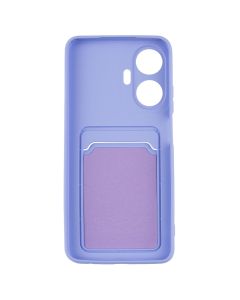 Чехол-накладка для Realme C55 WAVE Colorful Pocket Фиолетовый (светло-фиолетовый)