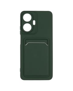 Чохол накладка для Realme C55 WAVE Colorful Pocket Зелена (Dark Green)