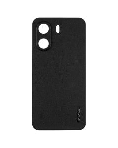 Чохол накладка для Xiaomi Redmi 13C WAVE Leather Case Чорна (Black)