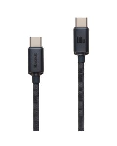 USB-кабель Baseus Crystal Shine Type-C to Type-C 100W 2м Чёрный