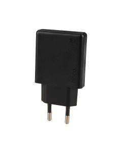 Зарядний пристрій Hoco N38 PD 20W/QC3.0 + кабель Type-C to Type-C Чорний (Black)