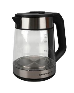 Електрочайник Grunhelm EKG-2320 Срібний Чорний (Silver Black)