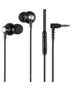 Навушники з мікрофоном DC DCS-28 metal Чорні (Black)