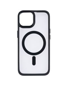 Чехол-накладка для iPhone 14 MagSafe Colors Черный (Black)