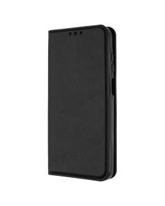 Чехол кейс для Samsung A25 DM Book Case Leather Черный (Black)