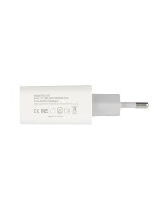 Зарядний пристрій XO L93 2.4A + кабель Micro-USB Білий (White)