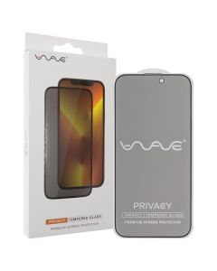 Захисне скло для iPhone 15 Pro WAVE Privacy Чорне (Black)