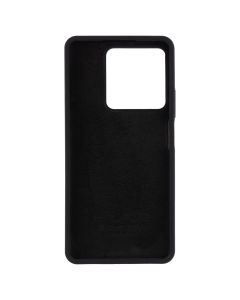 Чехол накладка для Xiaomi Redmi Note 13 5G WAVE Silicone Cover Черный (Black)