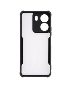 Чехол-накладка для Xiaomi Redmi 13C / Poco C65 TPU+PC Easte Black Shield Черный (Black)