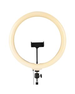 Кільцева світлодіодна RGB LED лампа Walker WLR-3350R (33см)