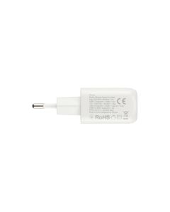 Зарядний пристрій Proove Silicone Power Plus 30W (1USB-C + 1USB) Білий (White)