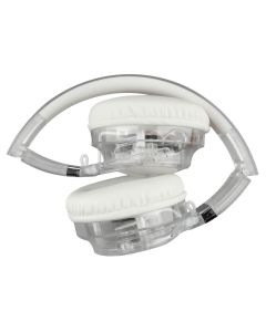 Бездротові повнорозмірні навушники Proove Crystal Galaxy Білі (Transparent White)