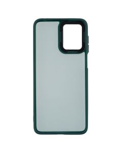 Чохол накладка для Motorola G14 TPU+PCLyon Forsted Зелена (Green)