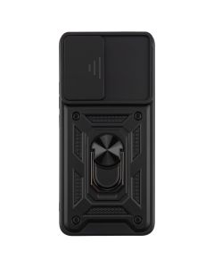 Чохол накладка для Xiaomi Poco F5 Pro Camshield Serge Ring Чорна (Black)