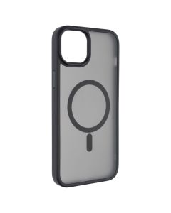 Чехол накладка для iPhone 15 Plus WAVE Matte Insane MagSafe Черный (Black)