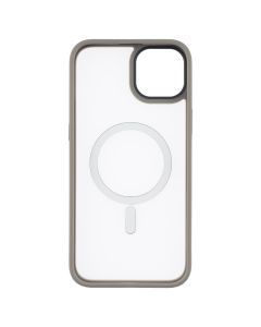 Чехол накладка для iPhone 15 Plus WAVE Matte Insane MagSafe Серый