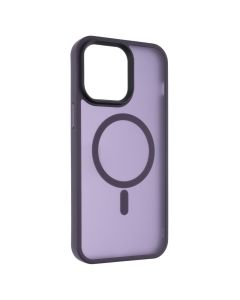 Чехол накладка для iPhone 14 Pro Max WAVE Matte Insane MagSafe Фиолетовый (Deep Purple)
