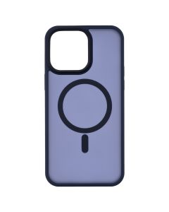 Чохол-накладка для iPhone 14 Pro Max WAVE Matte Insane MagSafe Синій (Midnight Blue)