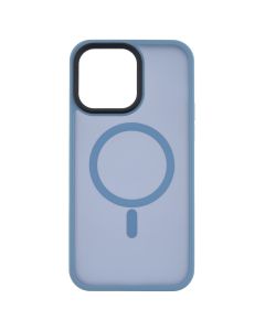 Чехол-накладка для iPhone 14 Pro Max WAVE Matte Insane MagSafe Синий (Sierra Blue)