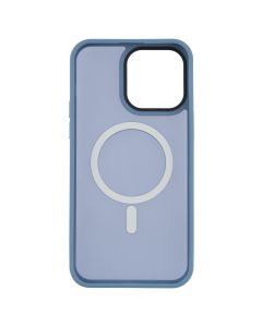 Чехол-накладка для iPhone 14 Pro Max WAVE Matte Insane MagSafe Синий (Sierra Blue)