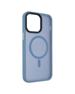 Чехол-накладка для iPhone 14 Pro Max WAVE Matte Insane MagSafe Синий (Sierra Blue)