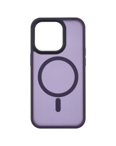 Чехол накладка для iPhone 14 Pro WAVE Matte Insane MagSafe Фиолетовый (Deep Purple)