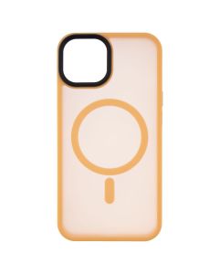Чехол-накладка для iPhone 14 WAVE Matte Insane MagSafe Оранжевый (Orange)