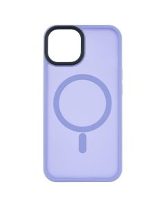Чохол накладка для iPhone 14 WAVE Matte Insane MagSafe Фіолетова (Light Purple)