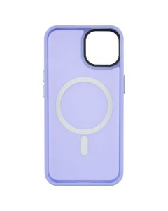 Чохол накладка для iPhone 14 WAVE Matte Insane MagSafe Фіолетова (Light Purple)