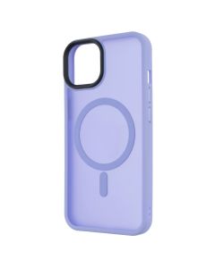 Чохол накладка для iPhone 14 WAVE Matte Insane MagSafe Фіолетова (Light Purple)