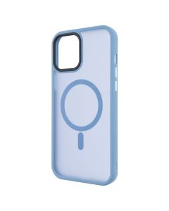 Чохол-накладка для iPhone 12 Pro Max WAVE Matte Insane MagSafe Синій (Sierra Blue)
