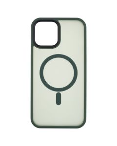 Чохол накладка для iPhone 12 Pro Max WAVE Matte Insane MagSafe Зелена (Green)