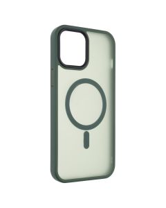 Чохол накладка для iPhone 12 Pro Max WAVE Matte Insane MagSafe Зелена (Green)