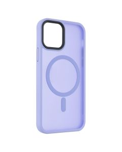 Чохол накладка для iPhone 12/12 Pro WAVE Matte Insane MagSafe Фіолетова (Light Purple)